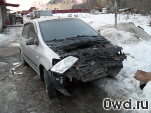 Битый автомобиль Hyundai Getz